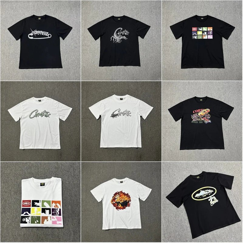Corteiz Graphic Print Streetwear T-Shirt Multicolor