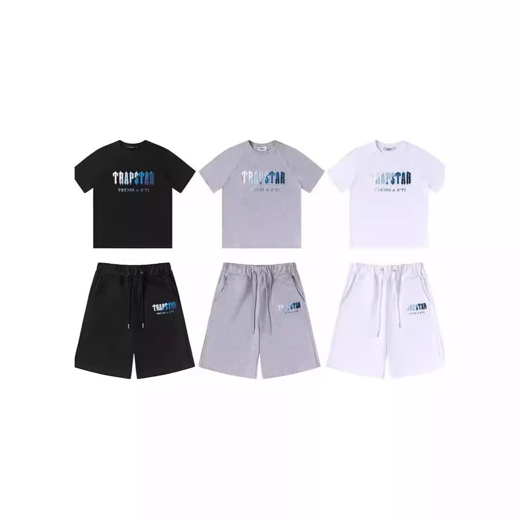 Trapstar Irongate Graphic Streetwear Shorts Set Multicolor