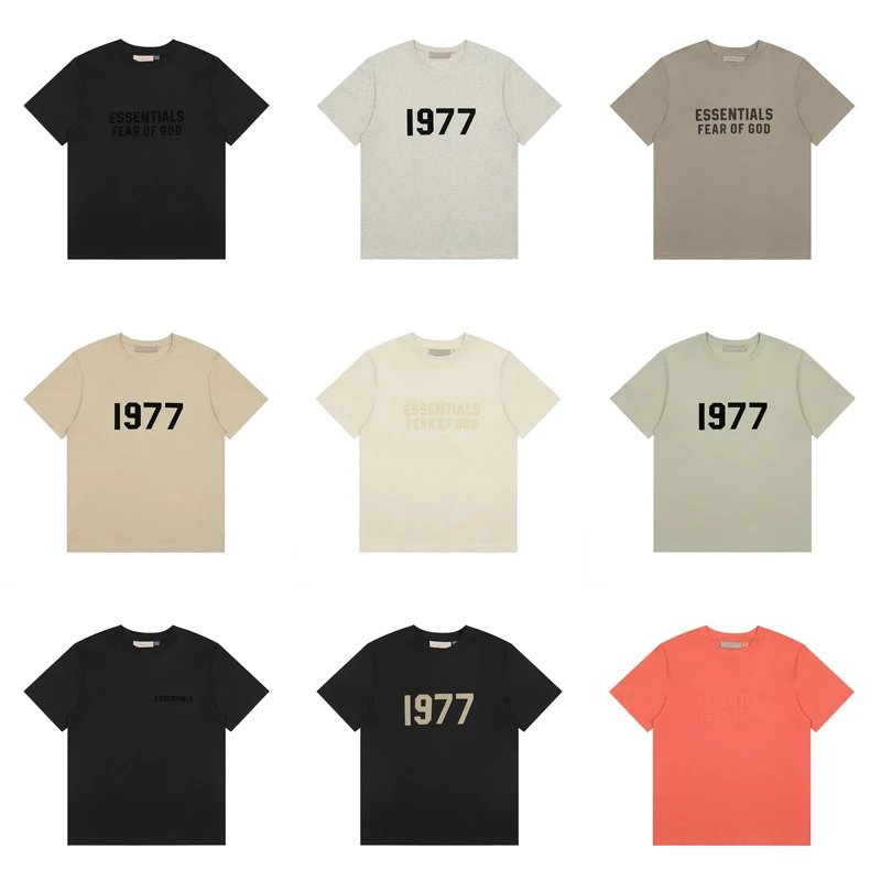 Fear of God Essentials Graphic Oversized T-Shirt Multicolor