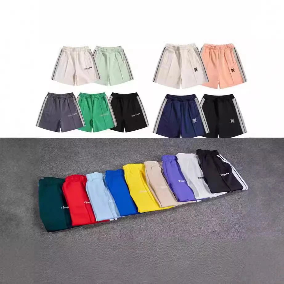Palm Angels Track Shorts Casual Athletic Shorts Multicolor