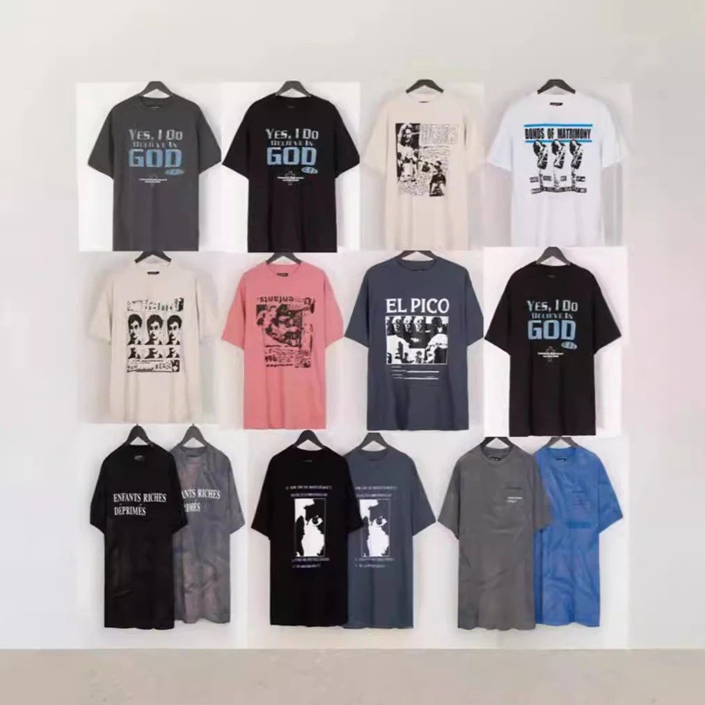 Enfants Riches Déprimés ERD Graphic Print Oversized Tee Multicolor