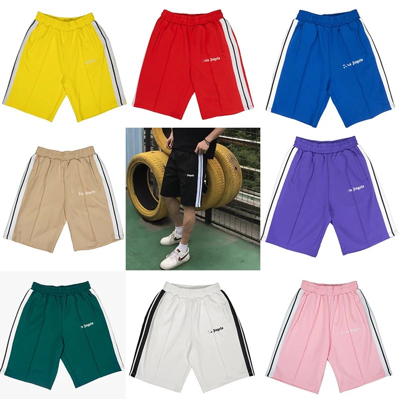 Palm Angels Track Shorts Casual Streetwear Shorts Multicolor