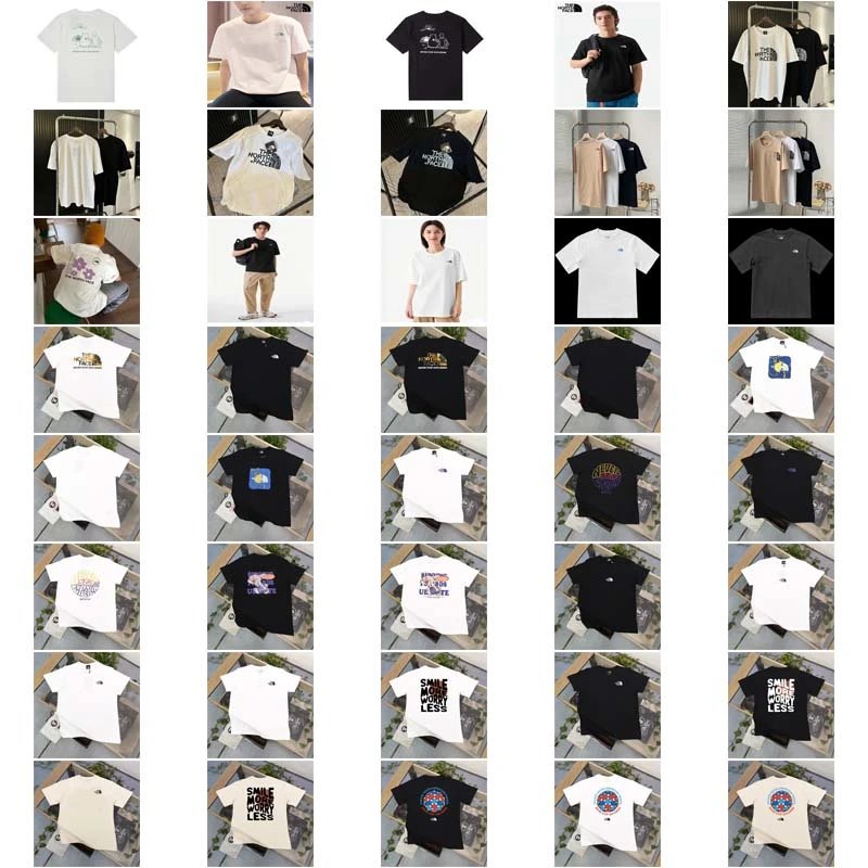 The North Face TNF Graphic Print Casual T-Shirt Multicolor
