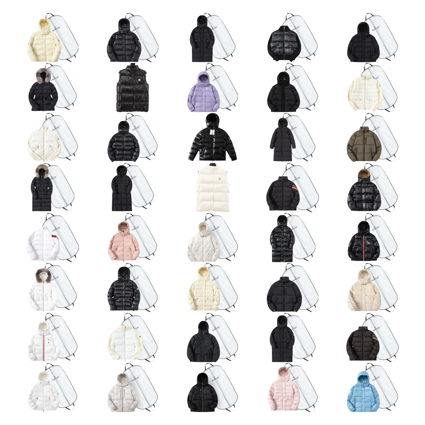 Moncler Puffer Jacket Collection Warm Down Jackets Multicolor