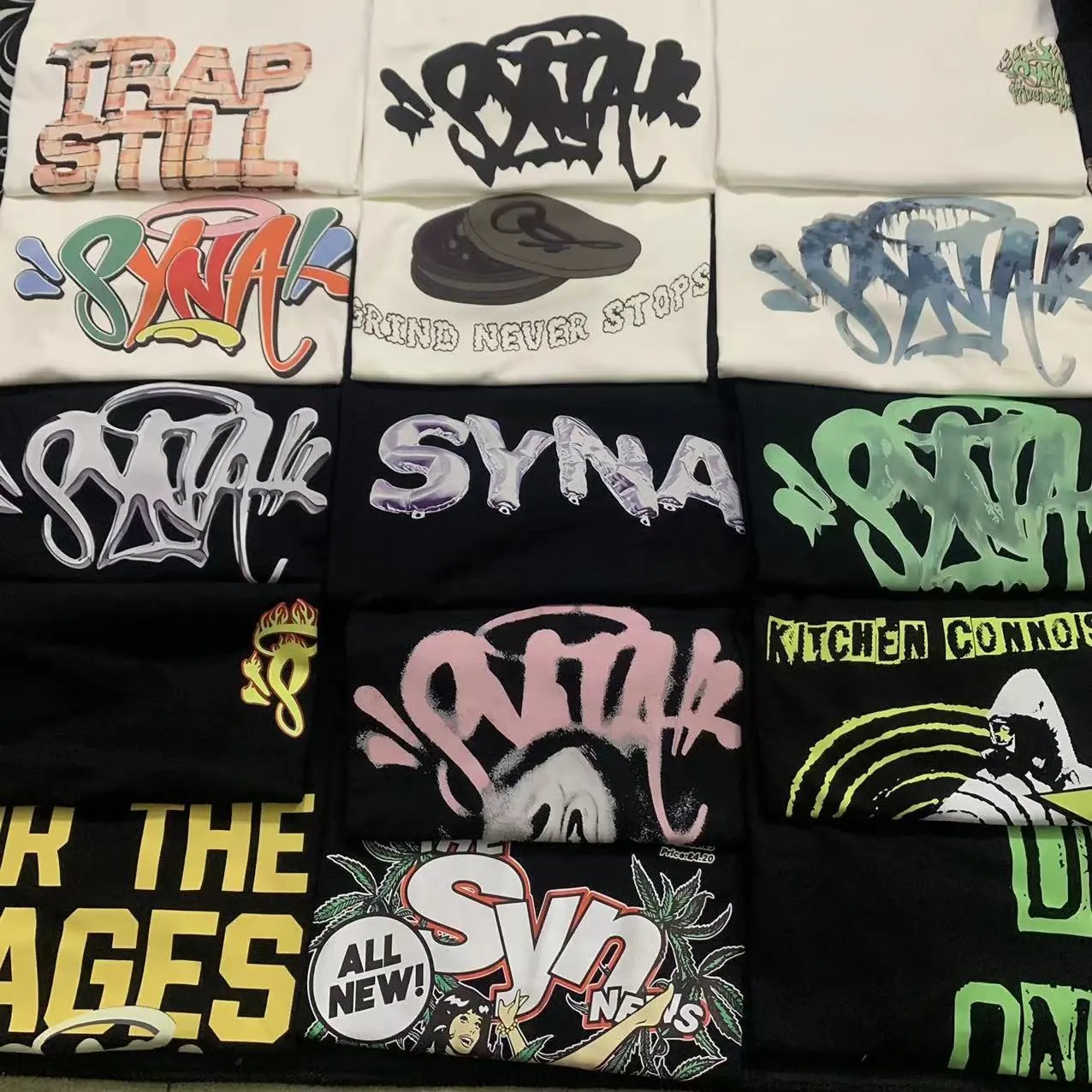 Syna World Syna Graphic Print Graphic Tee Multicolor