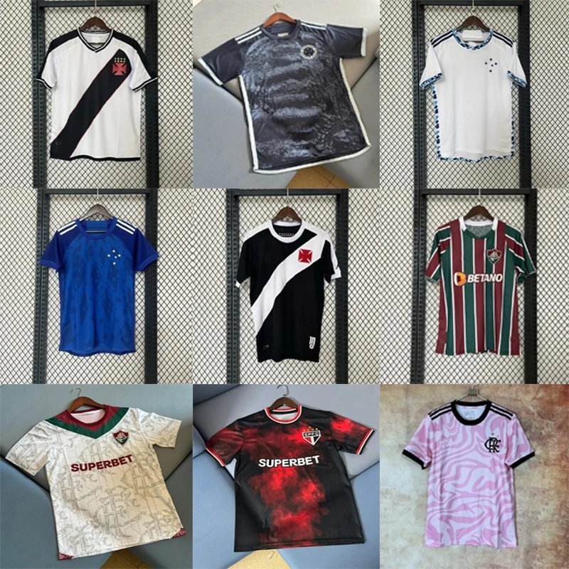 Design Brazilian Football Club Retro Soccer Jersey Multicolor