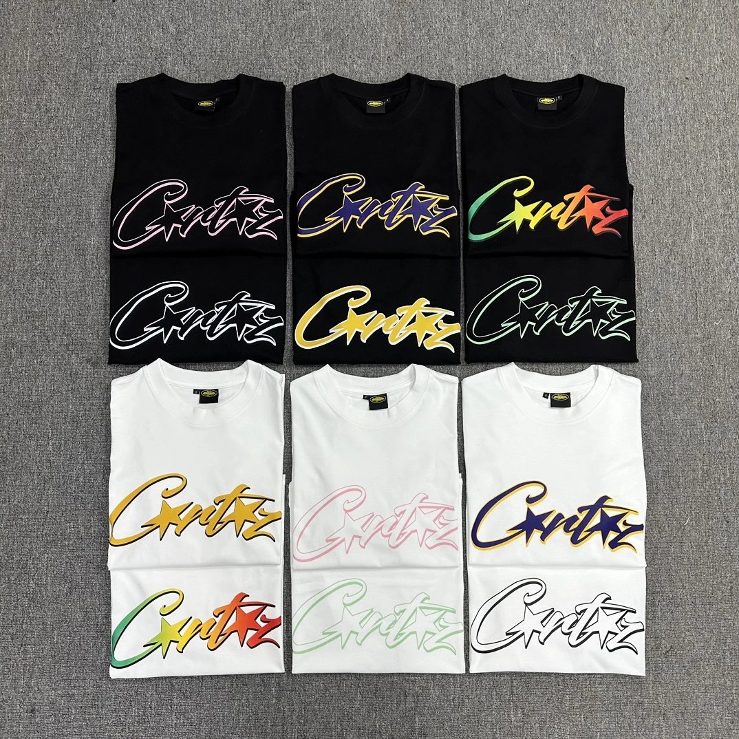 Corteiz Graphic Print Streetwear T-Shirt Multicolor