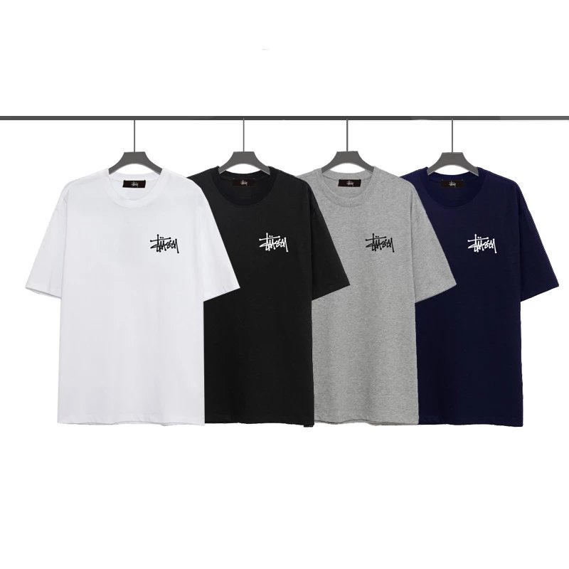 Stussy Basic Cotton Oversized Tee Multicolor