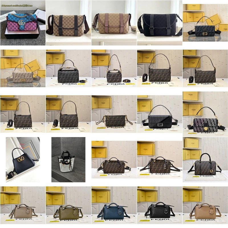 Fendi Baguette Iconic Shoulder Bag Brown