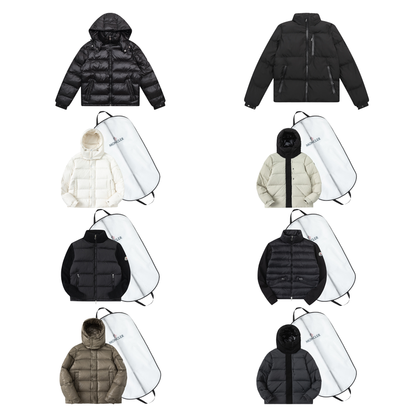Moncler Puffer Jacket Collection Warm Down Jackets Multicolor
