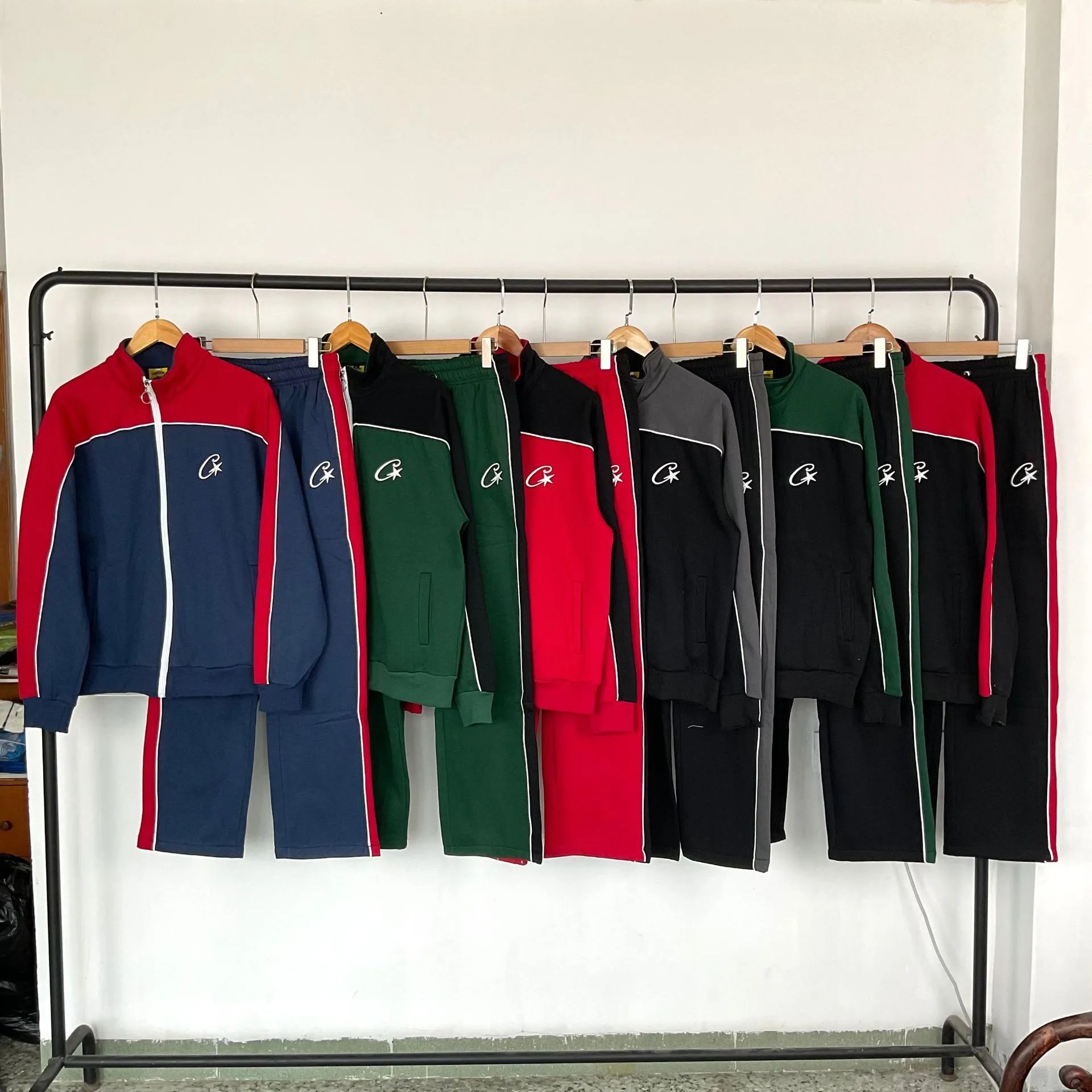 Corteiz CRTZ Tracksuit Streetwear Matching Set Multicolor