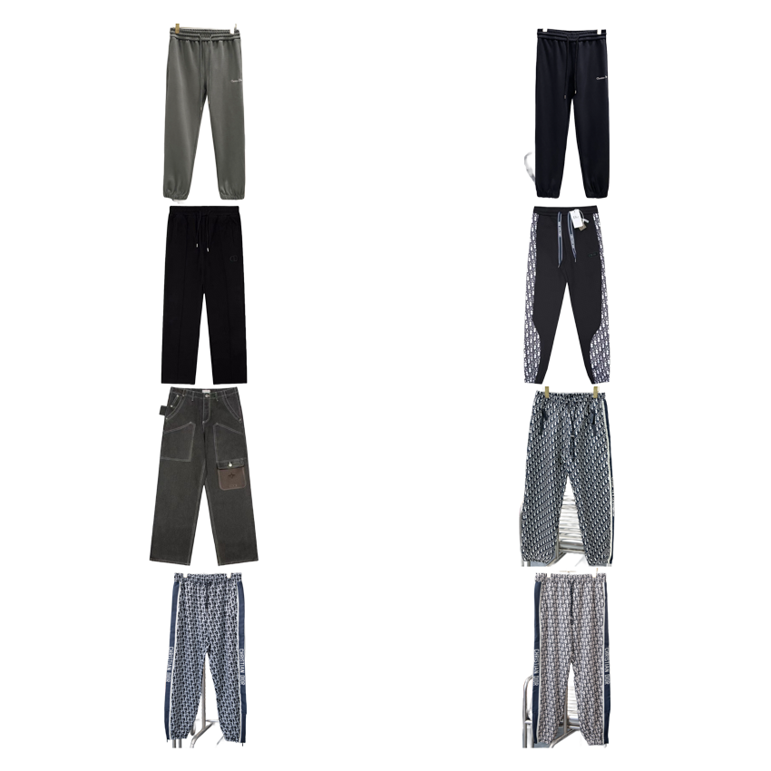 Dior Oblique Casual Joggers Pants Multicolor