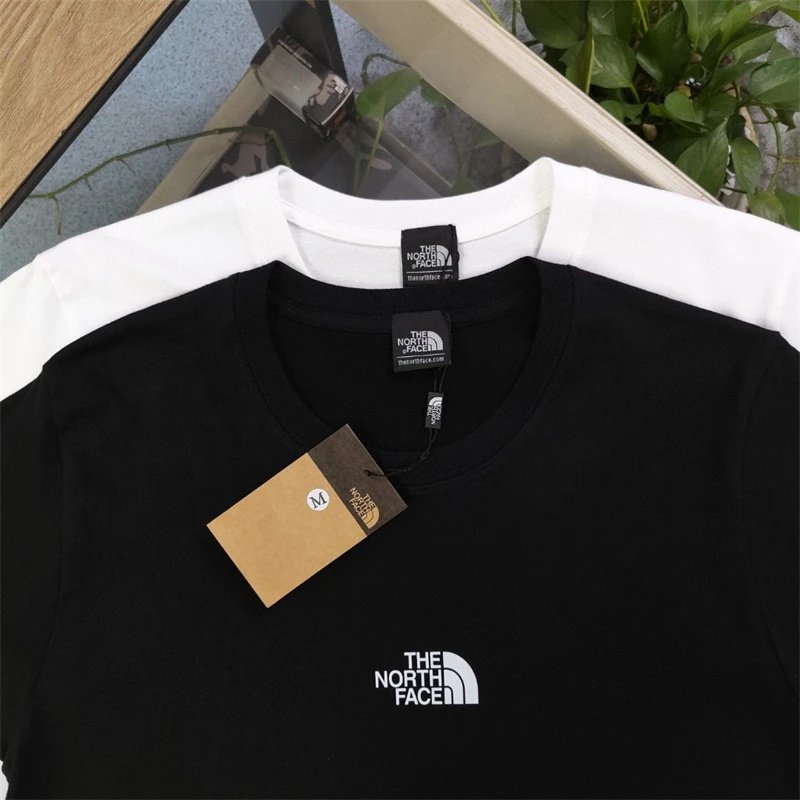 The North Face TNF Graphic Cotton T-Shirt Black and White