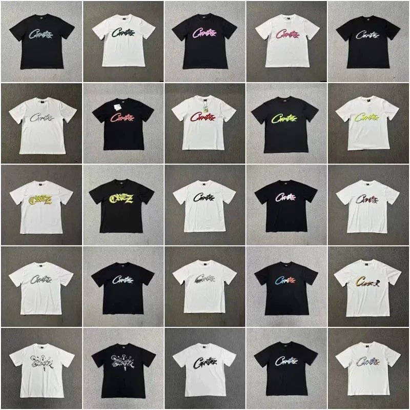 Corteiz Graphic Print Streetwear T-Shirt Multicolor