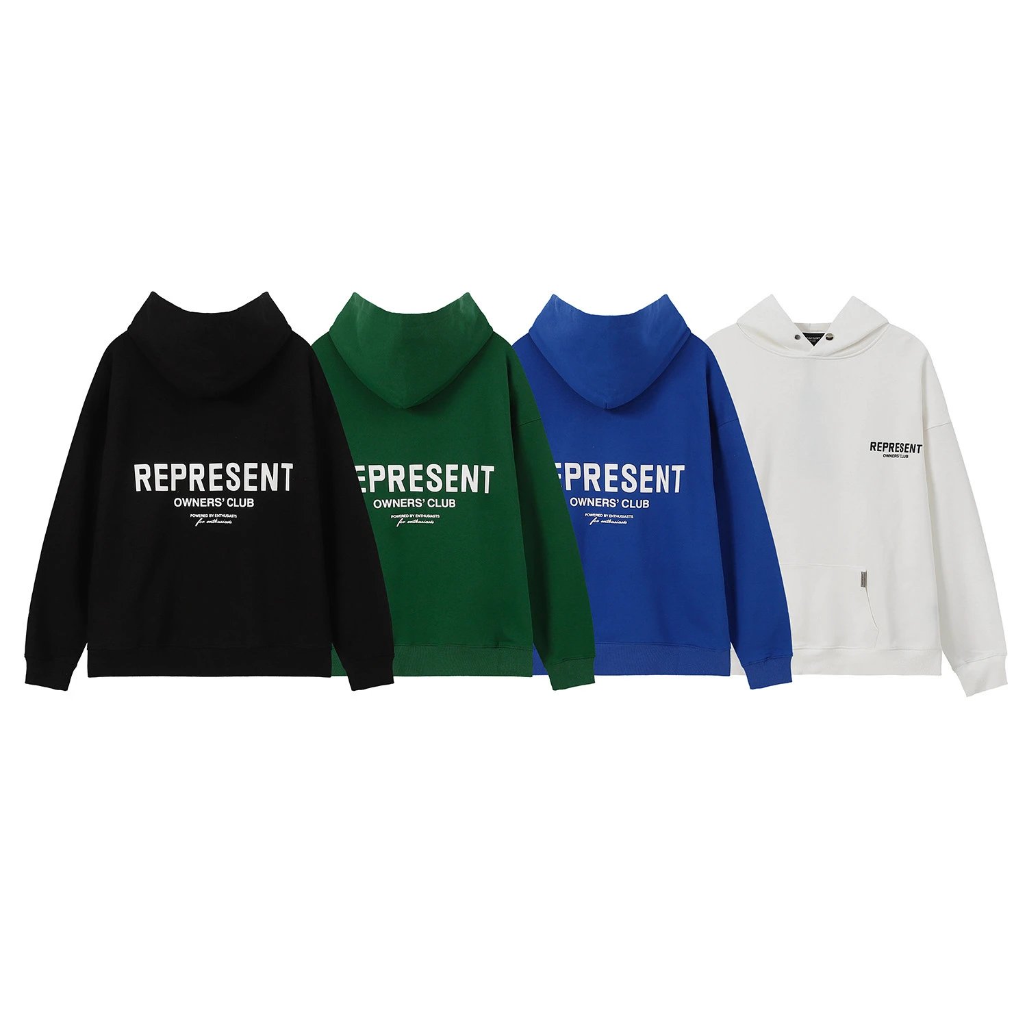 Represent Owners' Club Oversized Graphic Hoodie Multicolor