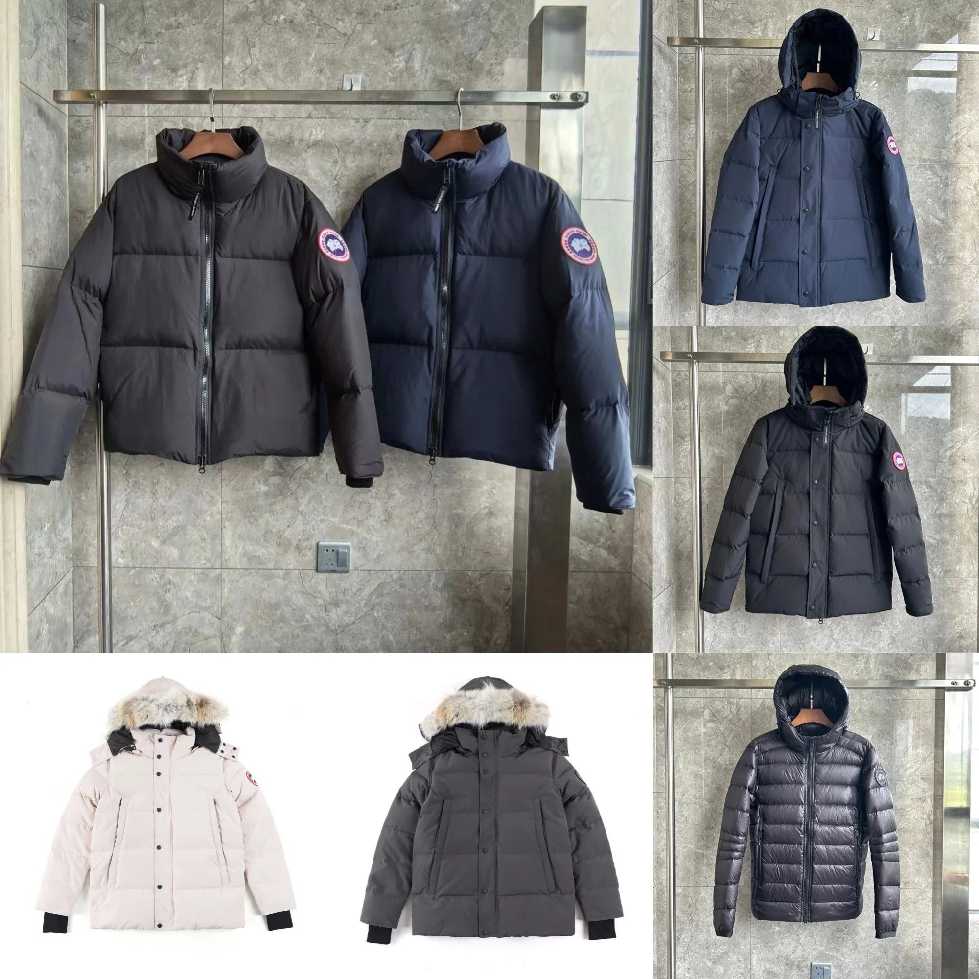 Canada Goose Puffer Jacket Warm Down Winter Coat Black