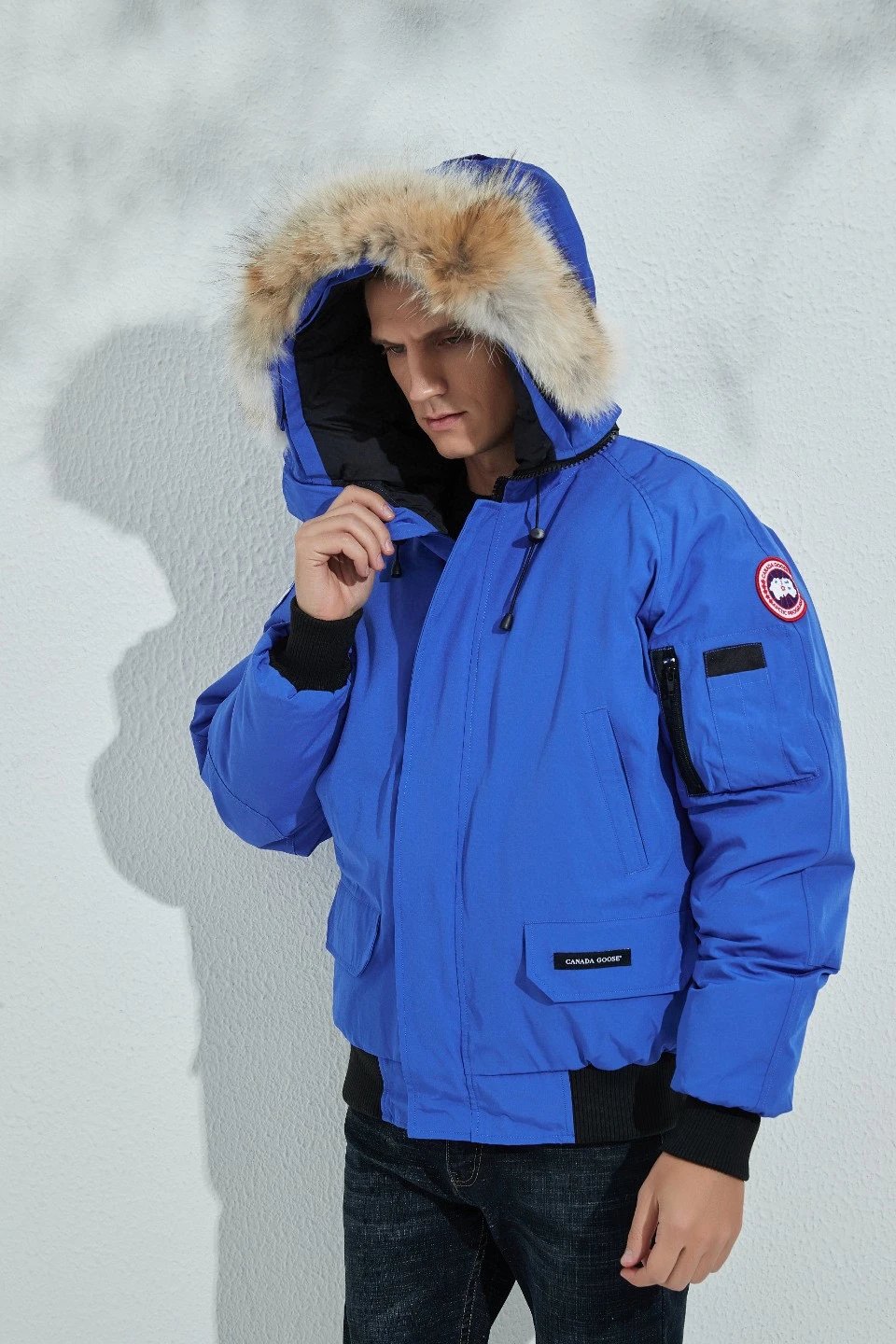 Canada Goose Chilliwack Bomber Puffer Jacket Blue