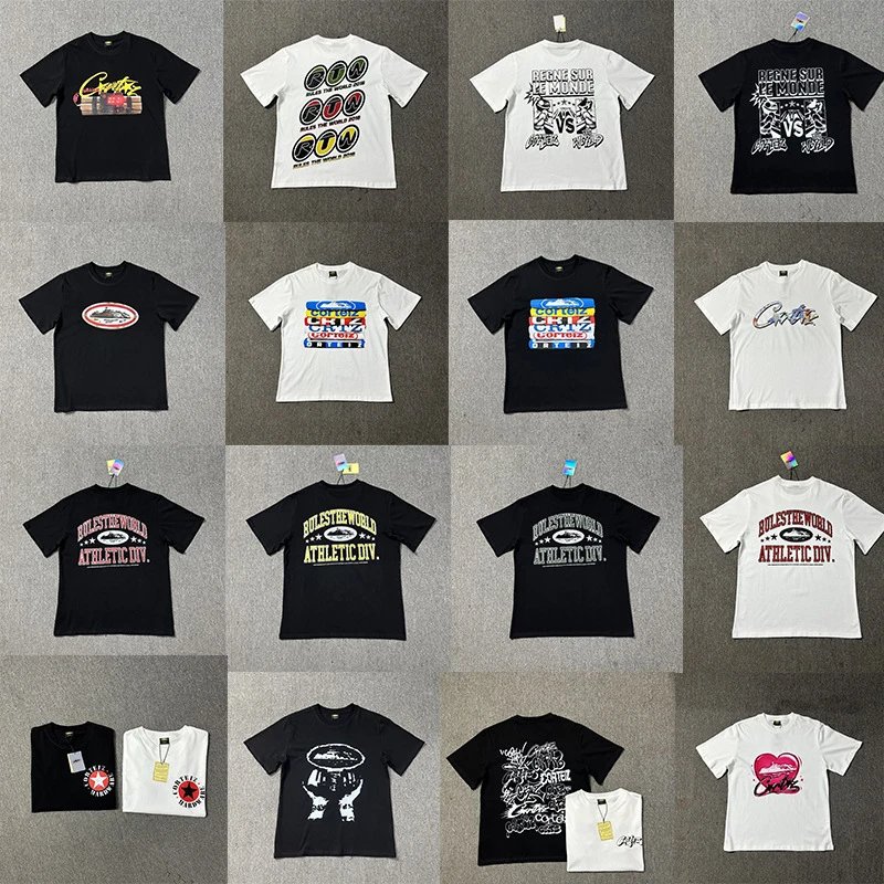 Corteiz Graphic Print Streetwear T-Shirt Multicolor