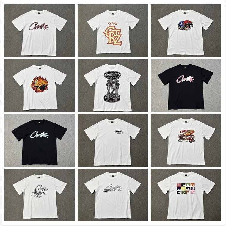 Corteiz Graphic Print Streetwear T-Shirt Multicolor
