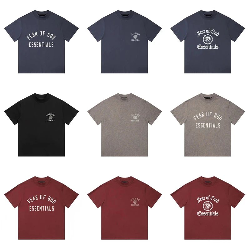Fear of God FOG Essentials Oversized Graphic Tee Multicolor