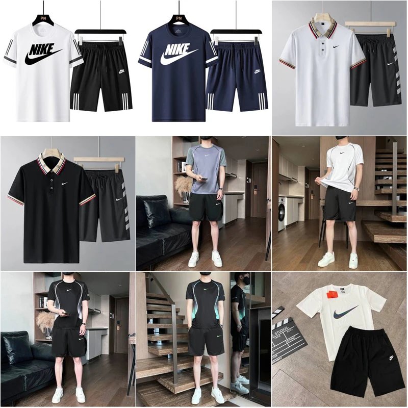 Nike Sportswear Casual Matching Set White and Black