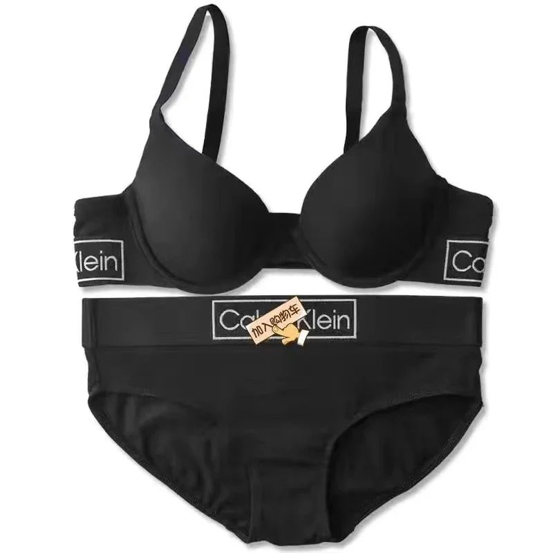 Calvin Klein CK Modern Cotton Comfortable Matching Set Black