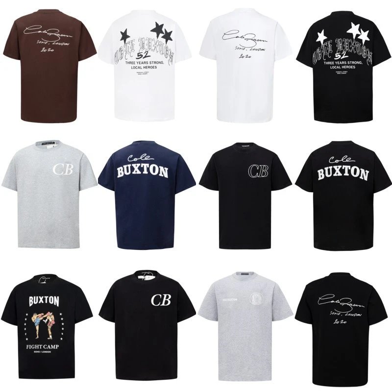 Cole Buxton Graphic Oversized T-Shirt Multicolor