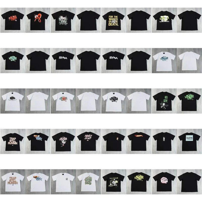 Syna World Syna Graphic Print Oversized Tee Multicolor