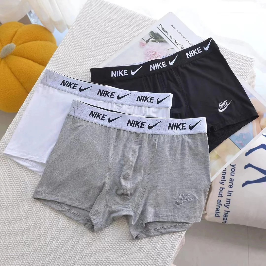 Nike Cotton Stretch Comfortable Boxer Briefs Multicolor