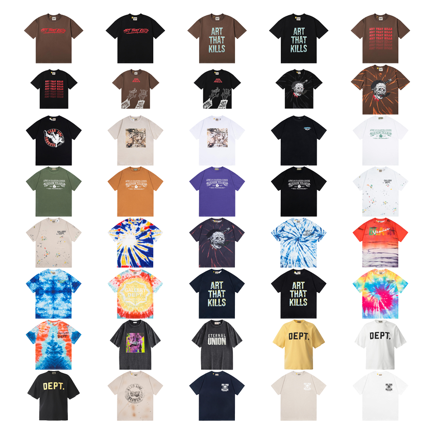 Denim Tears Graphic Print Cotton T-Shirt Multicolor