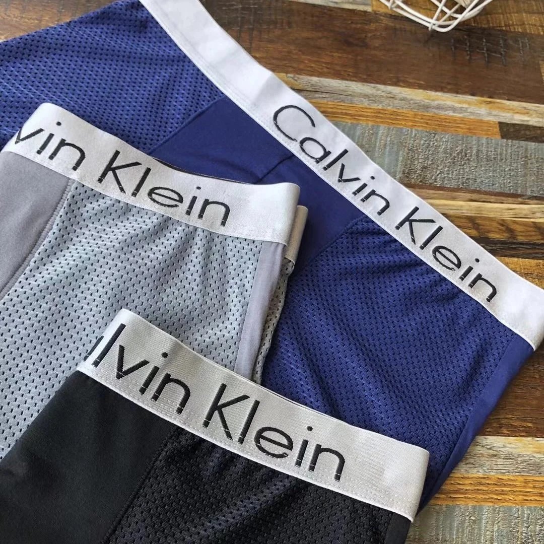 Calvin Klein CK Mesh Boxer Briefs Breathable Underwear Multicolor