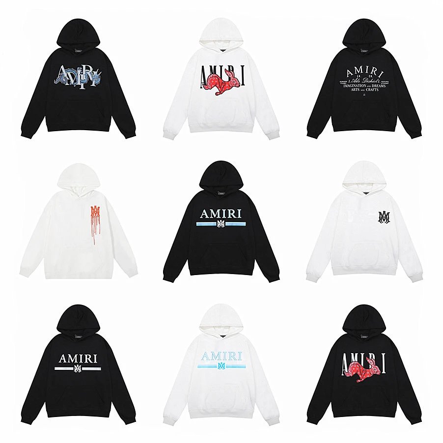 Amiri Graphic Print Oversized Hoodie Multicolor