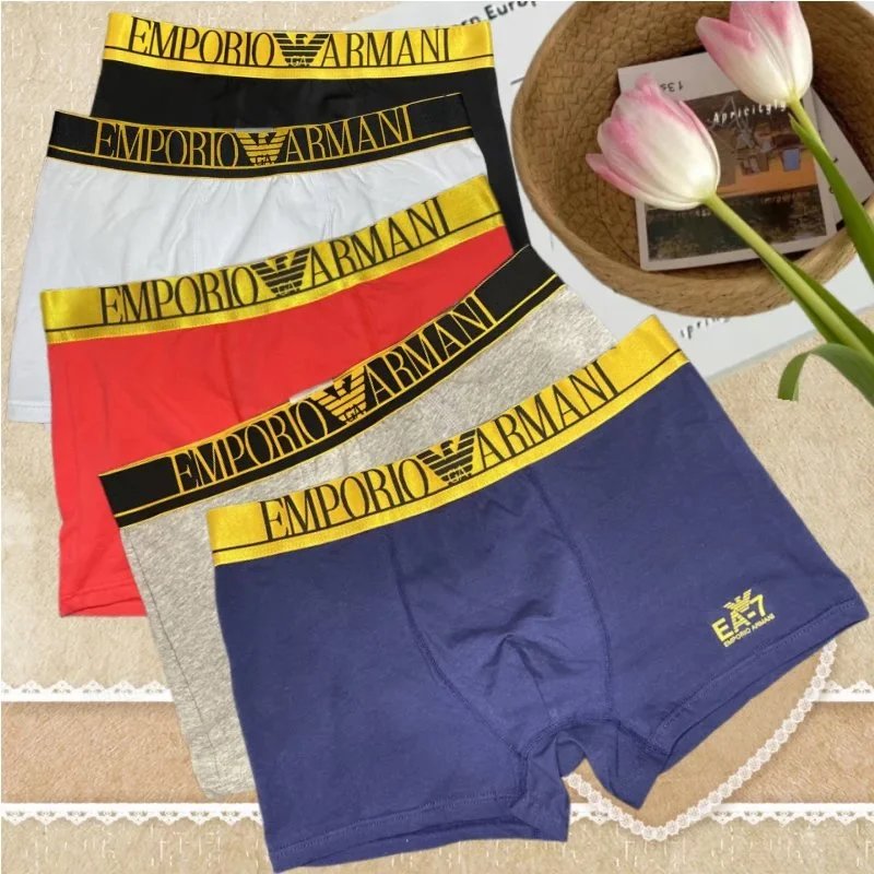 Emporio Armani EA Trunk Set Cotton Boxer Briefs Multicolor
