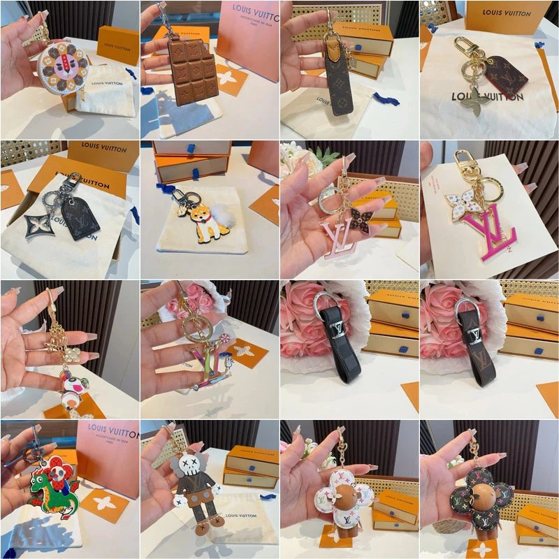 Louis Vuitton LV Bag Charm and Key Holder Collection Luxury Accessories Multicolor