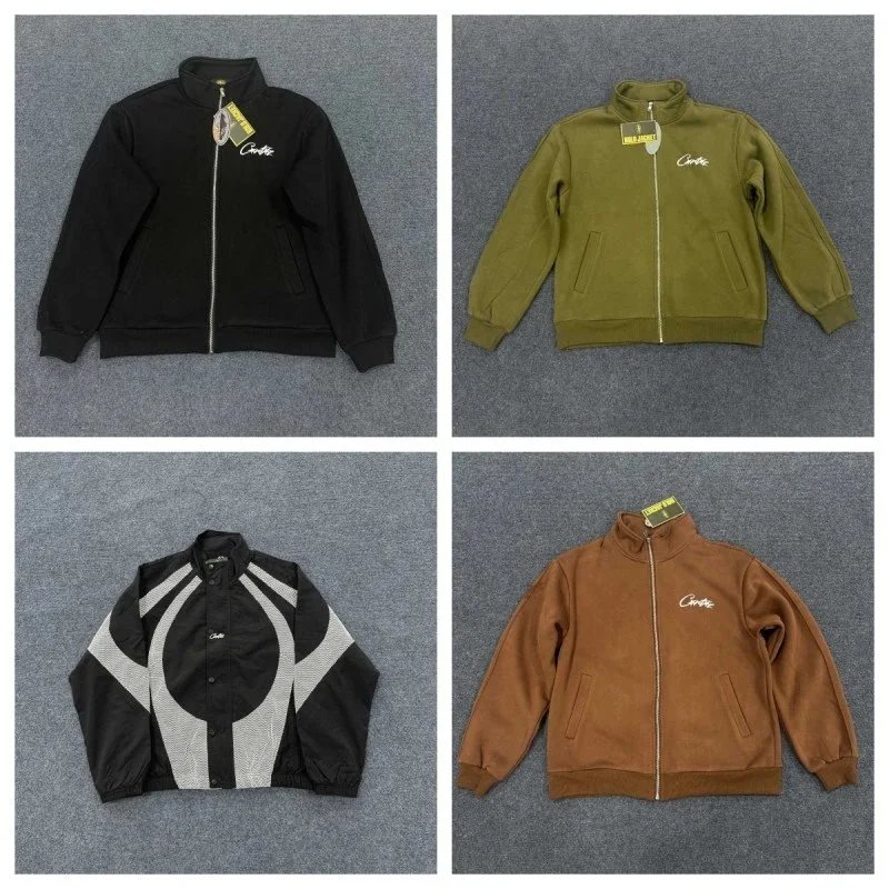 Corteiz Script Logo Streetwear Jacket Multicolor
