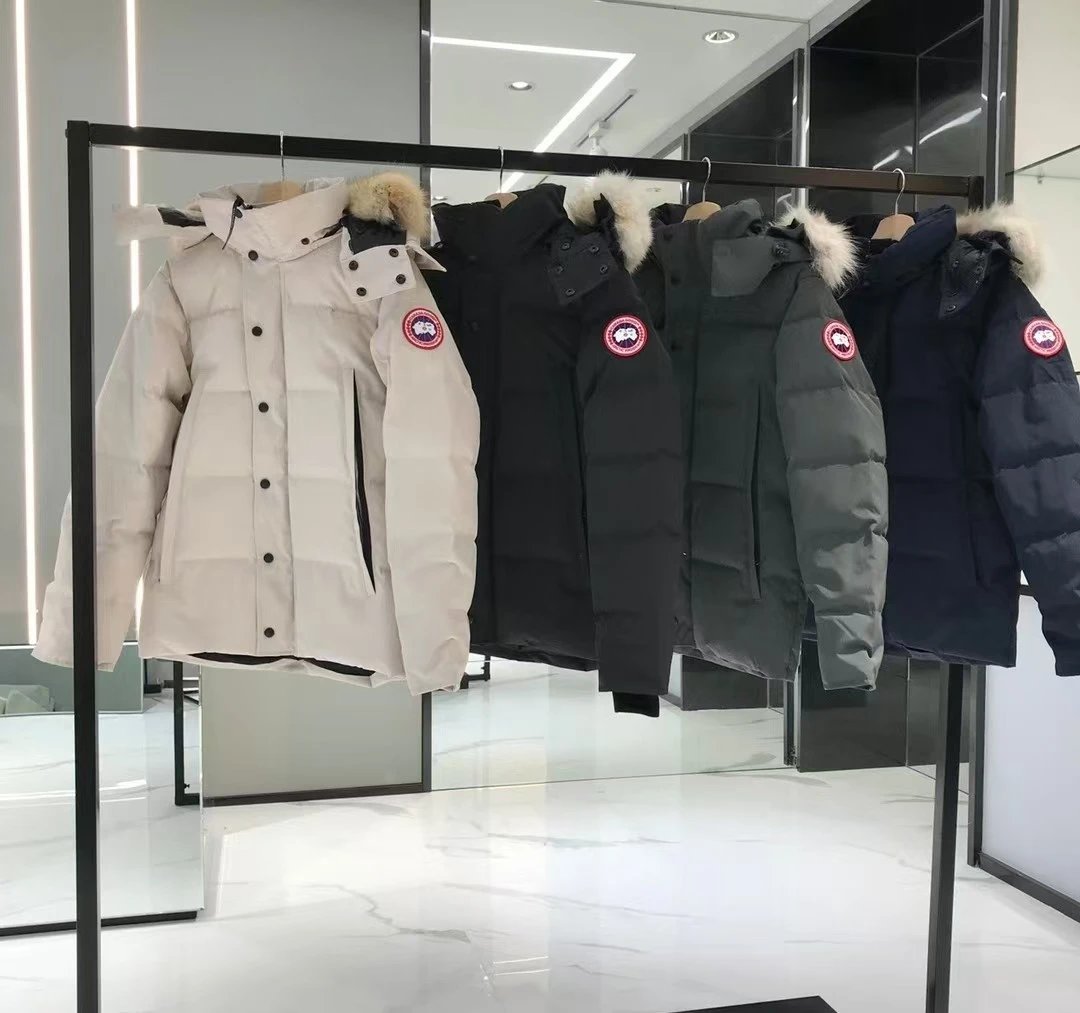 Canada Goose Wyndham Parka Warm Down Jacket Multicolor