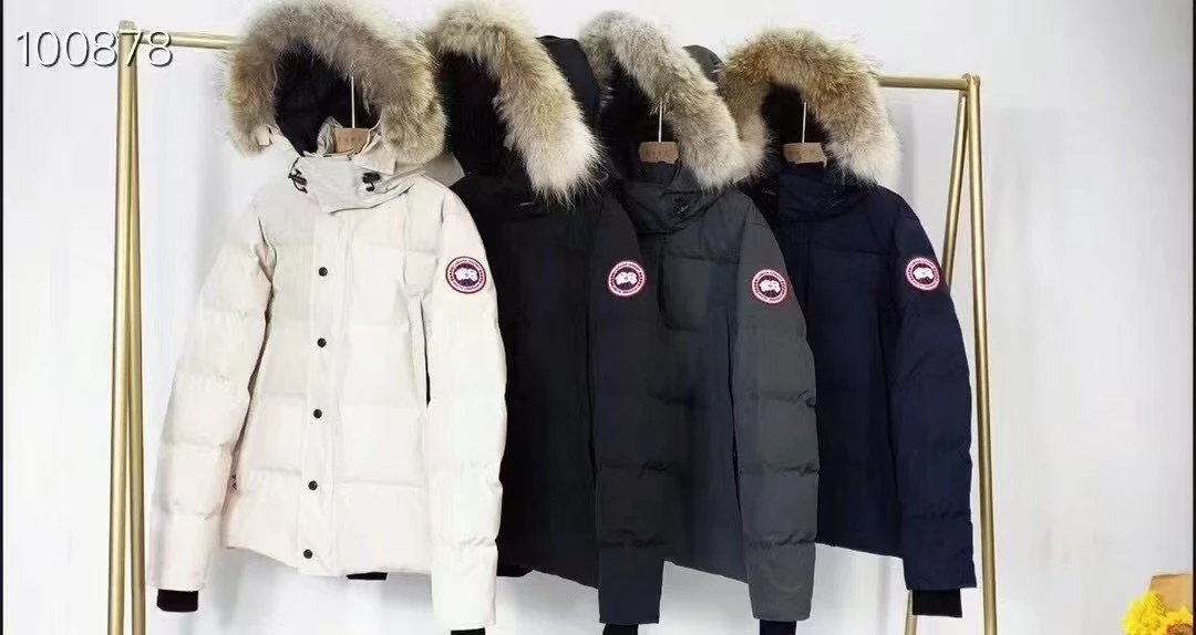 Canada Goose MacMillan Parka Fur Hooded Down Jacket Multicolor