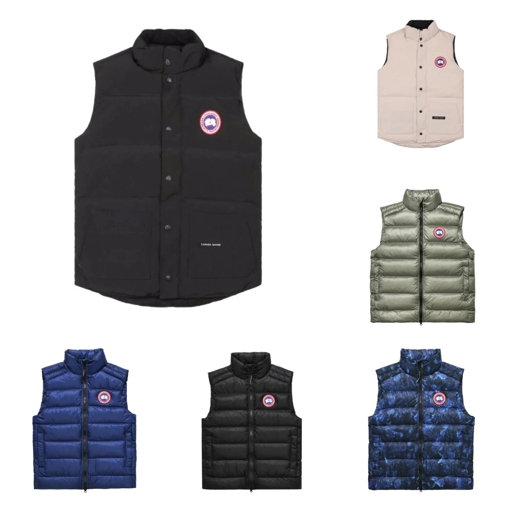 Canada Goose Freestyle Puffer Vest Multi-Color