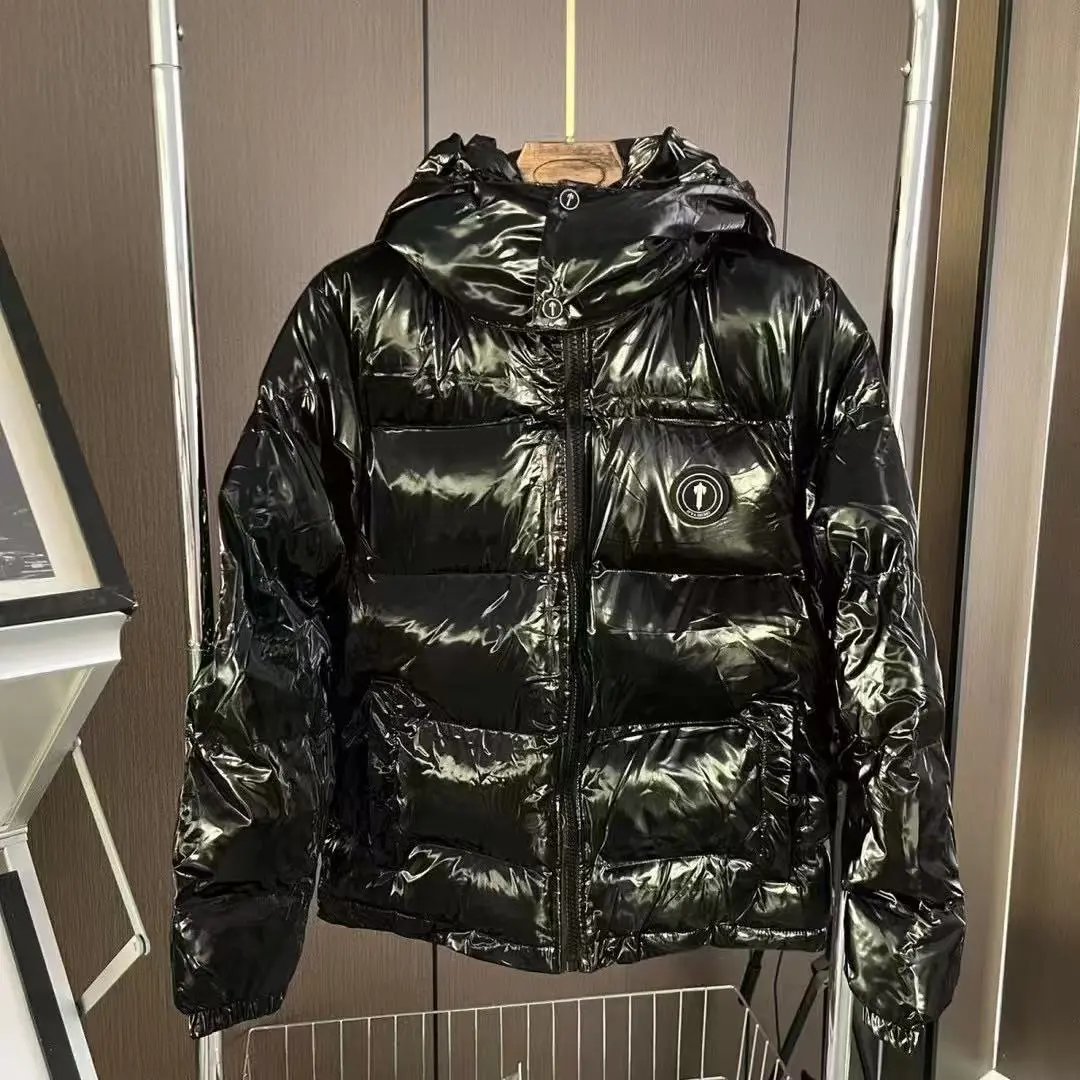 Trapstar Irongate Puffer Shiny Streetwear Jacket Black