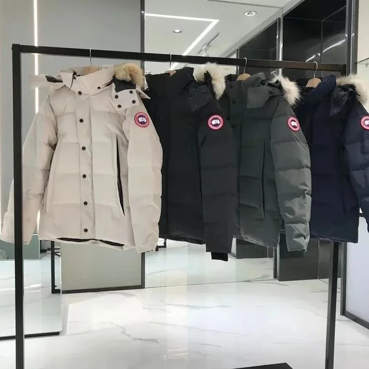 Canada Goose Wyndham Parka Warm Down Jacket Multicolor