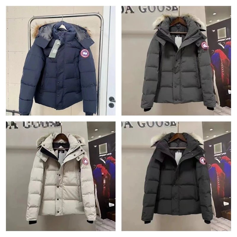Canada Goose Wyndham Parka Warm Down Jacket Multicolor