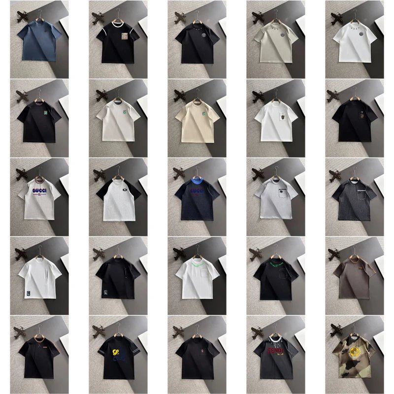 Design Graphic T-Shirt Collection Casual T-Shirt Multicolor