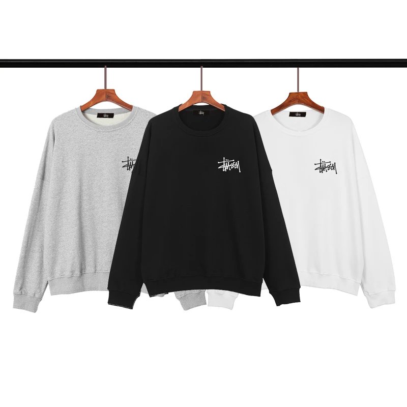 Stussy Stock Crewneck Oversized Sweatshirt Multicolor
