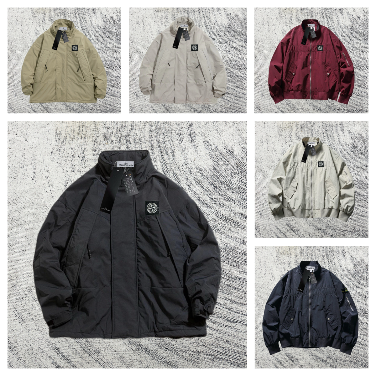 Stone Island Nylon Metal casual Jacket Multicolor