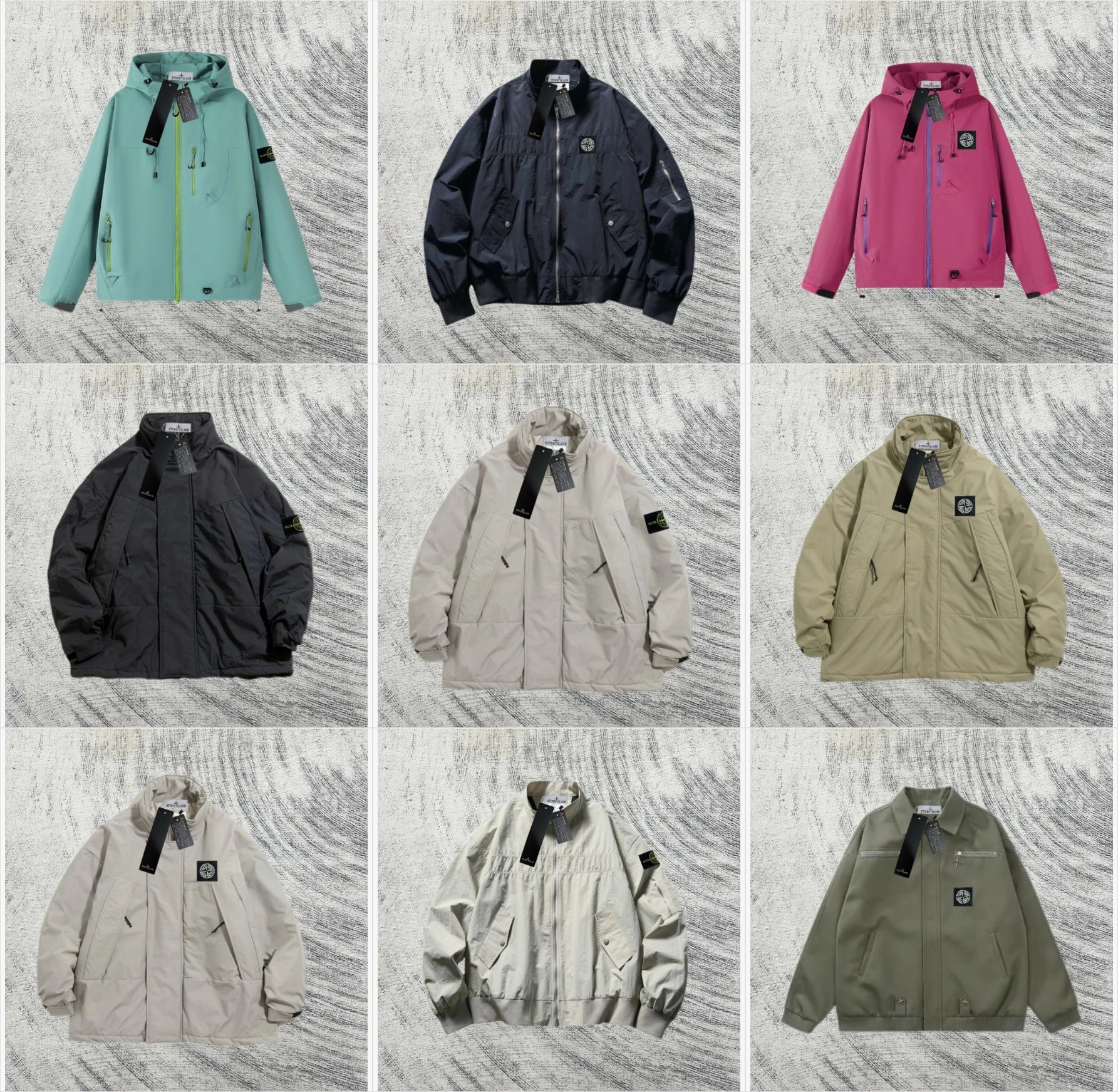 Stone Island Soft Shell-R functional casual Jacket Multicolor