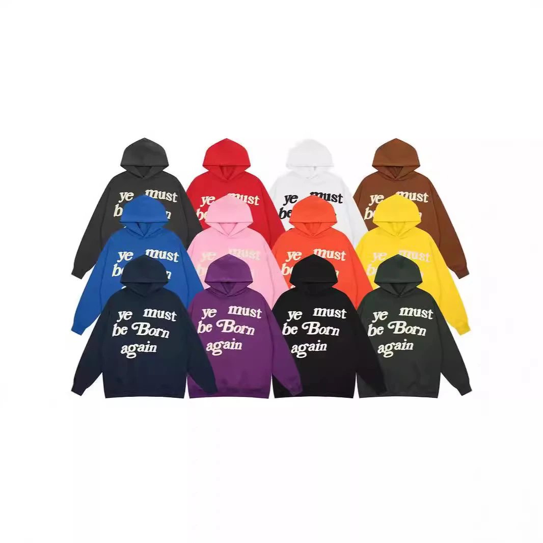 Cactus Plant Flea Market CPFM Ye Must Be Born Again Oversized Hoodie Multicolor