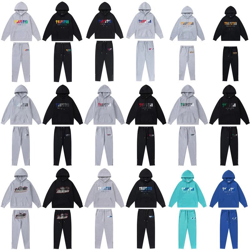 Trapstar Chenille Decoded Streetwear Tracksuit Set Multicolor