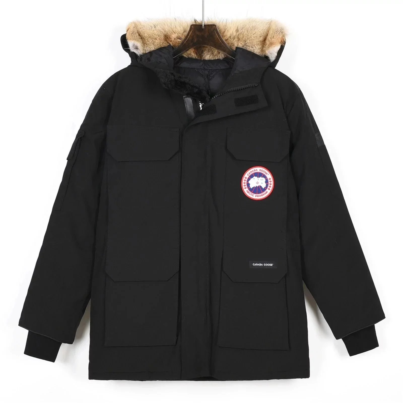 Canada Goose Expedition Parka Warm Down Jacket Black