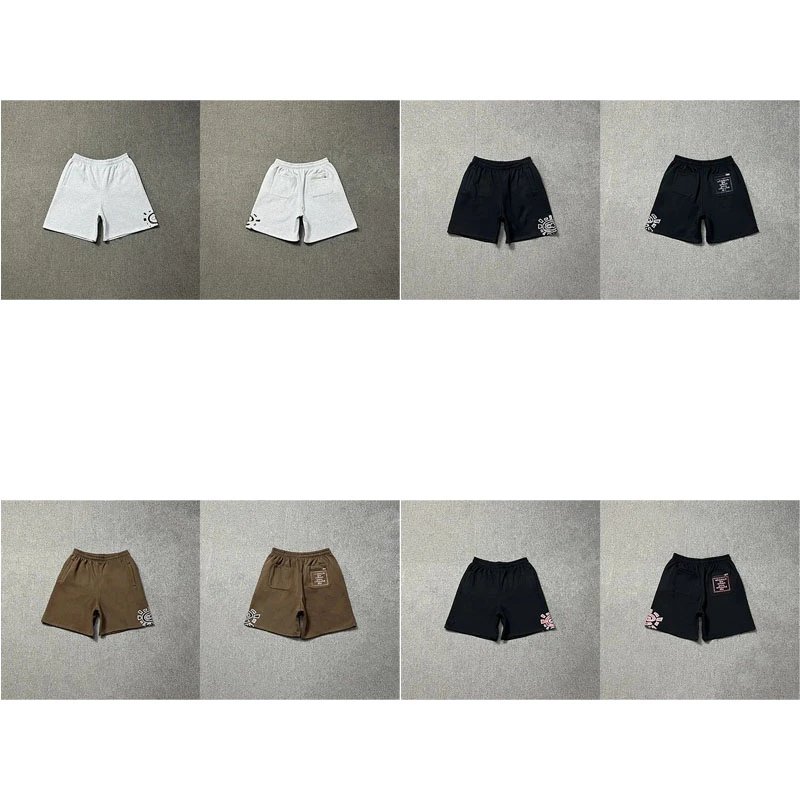 Corteiz Sun Graphic Streetwear Shorts Multicolor