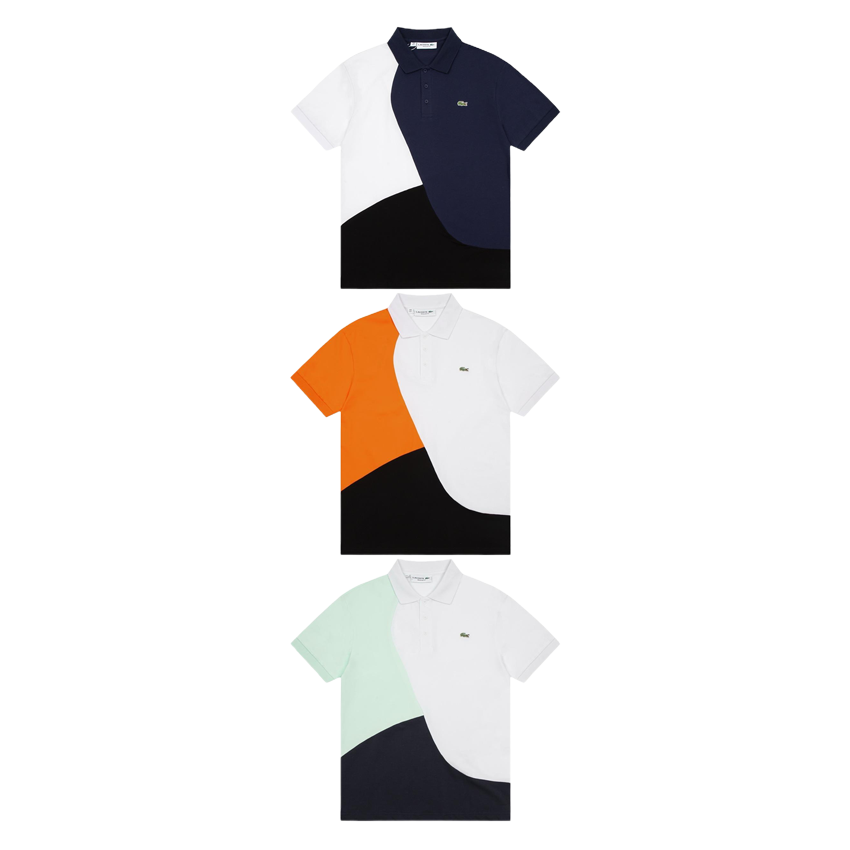 Lacoste Colorblock Petit Piqué Cotton Polo Shirt Multicolor